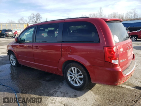 2014 Dodge Grand Caravan SXT with VIN 2C4RDGCG6ER388815, listed as a Copart auction lot 46123225 with 153,867 mi miles and Salvage Title. Bid and sale history available at DreamBid. Image 2.