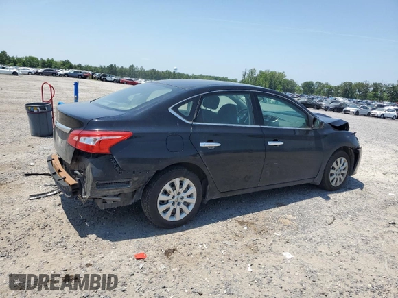 2017 Nissan Sentra S with VIN 3N1AB7AP2HY284139, listed as a Copart auction lot 61198815 with 178,803 mi miles and Salvage title. Bid and sale history available at DreamBid. Image 3.