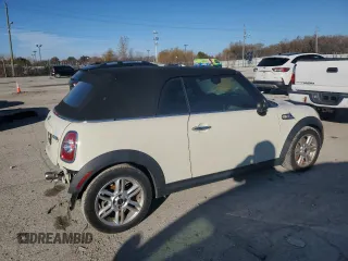 2015 MINI Convertible S with VIN WMWZP3C52FT708377, listed as a Copart auction lot 79817344 with 54,466 mi miles and Salvage title. Bid and sale history available at DreamBid. Image 3.