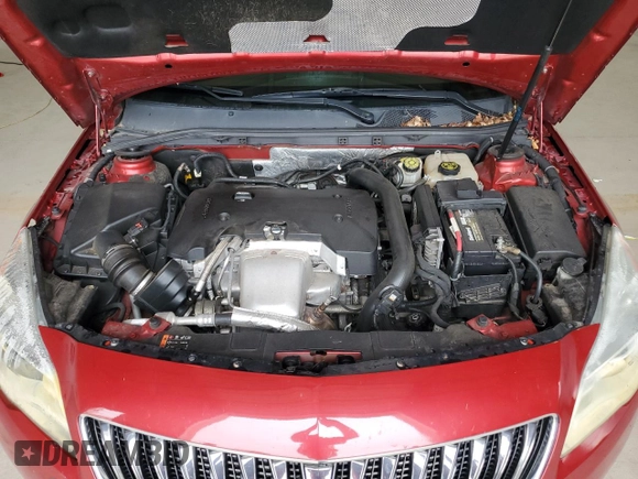 2014 Buick Regal Premium I with VIN 2G4GN5EX2E9295338, listed as a Copart auction lot 54765405 with 131,293 mi miles and Salvage title. Bid and sale history available at DreamBid. Image 11.