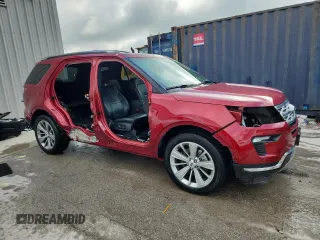 2018 Ford Explorer Limited z VIN 1FM5K7F83JGB41204, wystawiony jako Copart lot #62181525 z przebiegiem 64 817 mil mil oraz Czysty tytuł • Clean title. Historia ofert i sprzedaży dostępna na DreamBid. Obrazek 4.