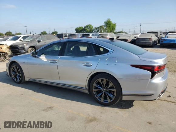 2021 Lexus LS z VIN JTHF51GF2M5008720, wystawiony jako Copart lot #58094635 z przebiegiem 29 010 mil mil oraz Szkoda całkowita • Salvage title. Historia ofert i sprzedaży dostępna na DreamBid. Obrazek 2.