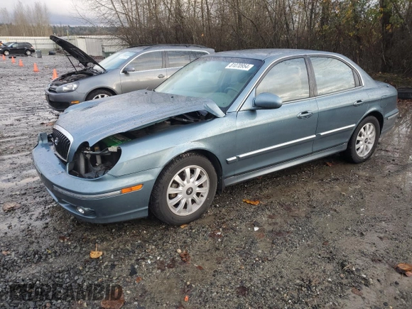 2005 Hyundai Sonata GLS with VIN KMHWF35H75A100960, listed as a Copart auction lot 81070954 with 133,919 mi miles and Salvage Title. Bid and sale history available at carsss.com. Image 1.