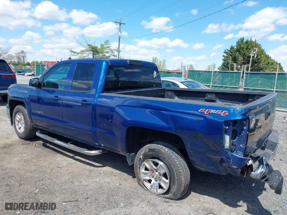 2015 Chevrolet Silverado 1500 LT with VIN 1GCVKREH6FZ190362, listed as a IAAI auction lot 42041726 with 130,723 mi miles. Bid and sale history available at carsss.com. Image 3.