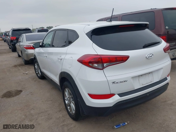 2016 Hyundai Tucson SE with VIN KM8J23A4XGU238521, listed as a IAAI auction lot 41886259 with 126,974 mi miles. Bid and sale history available at carsss.com. Image 3.