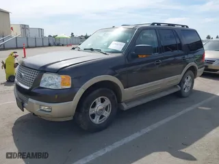 2005 Ford Expedition Eddie Bauer with VIN 1FMFU18505LA87694, listed as a IAAI auction lot 42068733 with 160,509 mi miles. Bid and sale history available at carsss.com. Image 2.