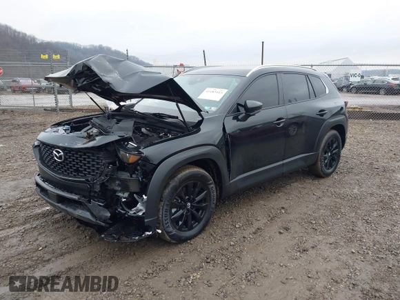 2024 Mazda CX-50 S Select with VIN 7MMVABAM9RN235769, listed as a IAAI auction lot 41183413 with 972 mi miles and . Bid and sale history available at DreamBid. Image 2.