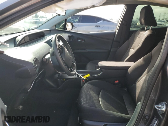 2022 Toyota Prius L Eco with VIN JTDKAMFU9N3169978, listed as a Copart auction lot 51473665 with 52,688 mi miles and Salvage Title. Bid and sale history available at carsss.com. Image 7.