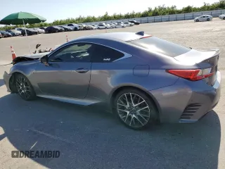 2016 Lexus RC 350 F Sport with VIN JTHHE5BC6G5012495, listed as a Copart auction lot 58546685 with 136,405 mi miles and Salvage title. Bid and sale history available at DreamBid. Image 2.