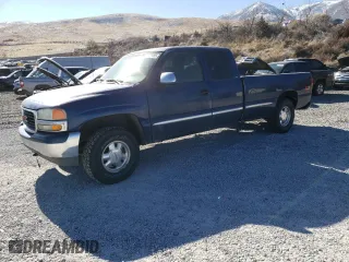 1999 GMC New Sierra 1500 SLE with VIN 1GTEK19T9XE536820, listed as a Copart auction lot 42725085 with 248,950 mi miles and Salvage Title. Bid and sale history available at carsss.com. Image 1.