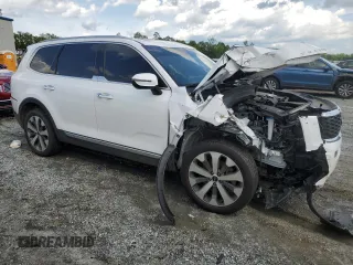 2022 Kia Telluride S with VIN 5XYP64HC7NG221406, listed as a Copart auction lot 56362715 with 50,398 mi miles and Salvage title. Bid and sale history available at DreamBid. Image 4.