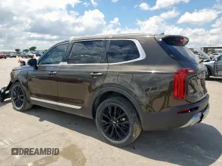 2020 Kia Telluride SX z VIN 5XYP5DHC1LG038521, wystawiony jako Copart lot #55861575 z przebiegiem 56 694 mil mil oraz Czysty tytuł • Clean title. Historia ofert i sprzedaży dostępna na DreamBid. Obrazek 2.