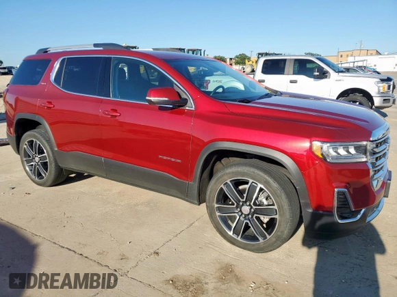 2021 GMC Acadia SLT z VIN 1GKKNMLS6MZ155785, wystawiony jako Copart lot #56172285 z przebiegiem 33 724 mil mil oraz Szkoda całkowita • Salvage title. Historia ofert i sprzedaży dostępna na DreamBid. Obrazek 4.