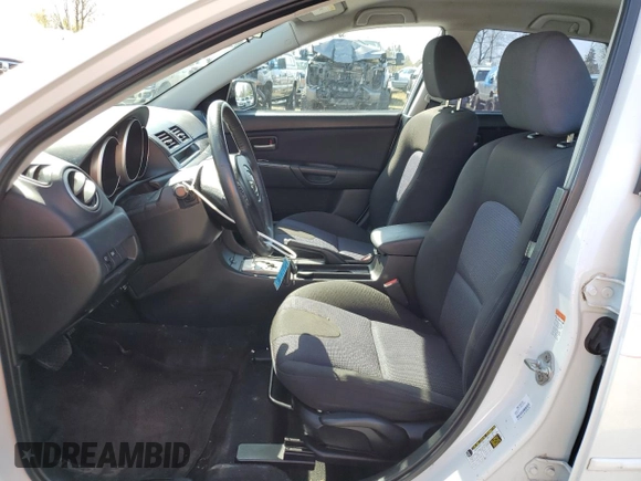 2008 Mazda 3 S GT with VIN JM1BK344781820535, listed as a Copart auction lot 51991305 with 146,153 mi miles and Salvage Title. Bid and sale history available at DreamBid. Image 7.