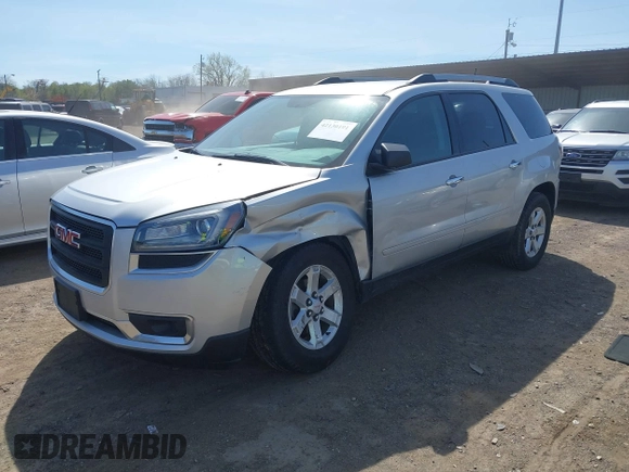 2016 GMC Acadia SLE with VIN 1GKKRPKD1GJ154247, listed as a IAAI auction lot 42130191 with 103,780 mi miles and . Bid and sale history available at carsss.com. Image 17.