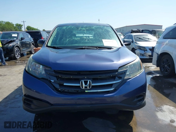 2014 Honda CR-V LX with VIN 2HKRM4H3XEH694479, listed as a IAAI auction lot 41992465 with 134,438 mi miles and . Bid and sale history available at carsss.com. Image 13.
