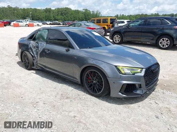 2018 Audi A4 Premium Plus z VIN WAUENAF4XJA095831, wystawiony jako IAAI lot #42192885 z przebiegiem 77 645 mil mil oraz . Historia ofert i sprzedaży dostępna na DreamBid. Obrazek 1.