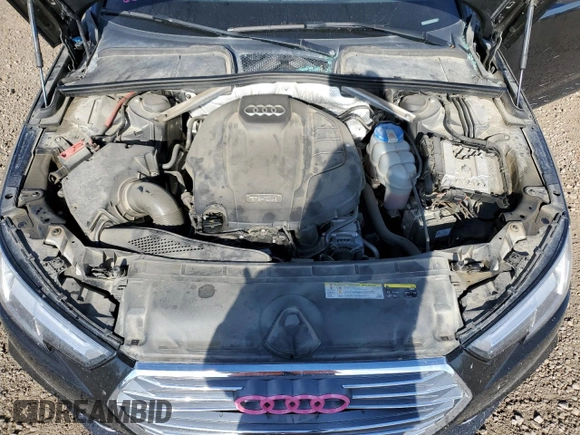 2017 Audi A4 Prestige with VIN WAUFNAF42HA074924, listed as a Copart auction lot 71803444 with 101,354 mi miles and Salvage Title. Bid and sale history available at carsss.com. Image 11.