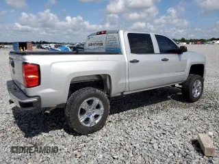 2018 Chevrolet Silverado 1500 Custom with VIN 3GCPCPEC6JG621418, listed as a Copart auction lot 55783255 with 140,264 mi miles and Salvage Title. Bid and sale history available at DreamBid. Image 3.
