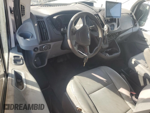 2018 Ford Transit with VIN 1FTYR1CM1JKA17358, listed as a Copart auction lot 74889924 with Not Provided miles and Non Repairable. Bid and sale history available at DreamBid. Image 8.