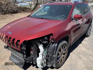 2014 Jeep Cherokee Limited with VIN 1C4PJMDS5EW215733, listed as a Copart auction lot 67032285 with 191,919 mi miles and Clean title. Bid and sale history available at DreamBid. Image 2.