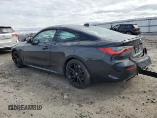 2021 BMW 4 Series M440i xDrive with VIN WBA13AR06MCF77172, listed as a Copart auction lot 47683065 with Not Provided miles and Salvage Title. Bid and sale history available at DreamBid. Image 2.