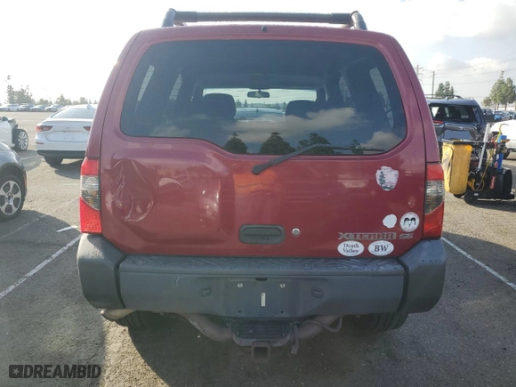 2003 Nissan Xterra SE with VIN 5N1ED28Y03C666581, listed as a Copart auction lot 77481534 with 211,542 mi miles and Salvage Title. Bid and sale history available at carsss.com. Image 6.