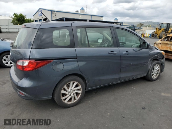 2012 Mazda 5 Sport with VIN JM1CW2BL4C0134805, listed as a Copart auction lot 54729525 with 144,991 mi miles and Salvage Title. Bid and sale history available at DreamBid. Image 3.