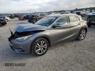 2017 Infiniti QX30 Sport with VIN SJKCH5CP3HA037509, listed as a Copart auction lot 43945615 with 83,462 mi miles and Salvage Title. Bid and sale history available at carsss.com. Image 1.