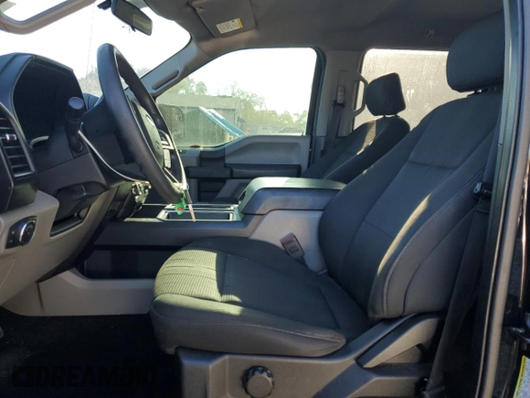 2018 Ford F-150 XL with VIN 1FTEW1CPXJKF84609, listed as a Copart auction lot 50490395 with 107,725 mi miles and Salvage Title. Bid and sale history available at DreamBid. Image 7.