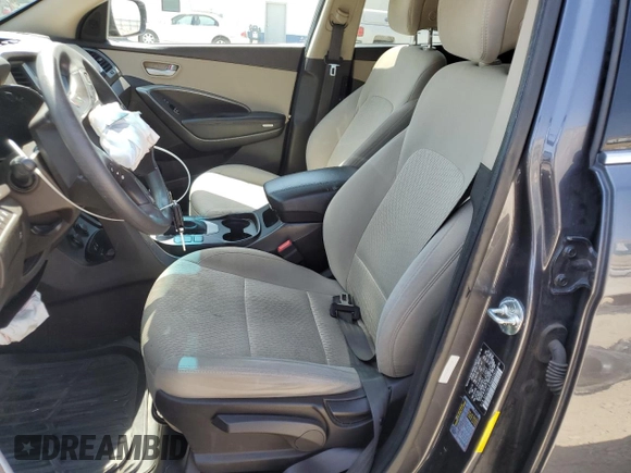2017 Hyundai Santa Fe 2.4L with VIN 5XYZTDLB7HG452021, listed as a Copart auction lot 62024935 with 106,906 mi miles and Salvage title. Bid and sale history available at DreamBid. Image 7.