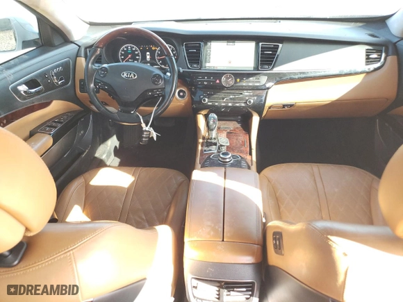 2016 Kia K900 Luxury with VIN KNALW4D46G6031208, listed as a Copart auction lot 82175304 with 120,557 mi miles and Salvage Title. Bid and sale history available at carsss.com. Image 8.