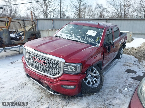 2018 GMC Sierra 1500 Denali with VIN 3GTU2PEC2JG513576, listed as a IAAI auction lot 41349059 with 167,209 mi miles. Bid and sale history available at carsss.com. Image 17.