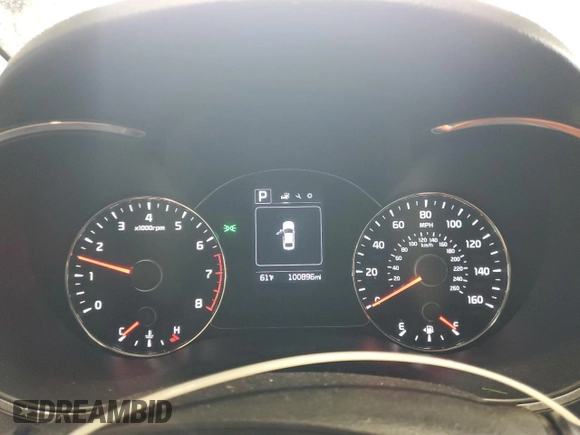 2017 Kia Forte LX with VIN 3KPFL4A73HE132225, listed as a Copart auction lot 54540115 with 100,896 mi miles and Salvage Title. Bid and sale history available at carsss.com. Image 9.