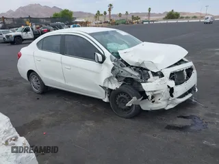 2017 Mitsubishi Mirage ES with VIN ML32F3FJ8HH003558, listed as a IAAI auction lot 42586488 with 102,843 mi miles and . Bid and sale history available at DreamBid. Image 1.