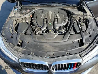 2016 BMW 7 Series 750i with VIN WBA7F0C57GGL99332, listed as a Copart auction lot 56144533 with 95,626 mi miles. Bid and sale history available at carsss.com. Image 12.