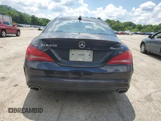 2015 Mercedes-Benz CLA 250 with VIN WDDSJ4GB8FN182830, listed as a Copart auction lot 63206895 with 220,061 mi miles and Salvage title. Bid and sale history available at DreamBid. Image 6.