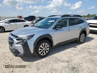 2025 Subaru Outback Premium with VIN 4S4BTADC8S3105425, listed as a Copart auction lot 65947355 with 13,814 mi miles and Salvage title. Bid and sale history available at DreamBid. Image 1.