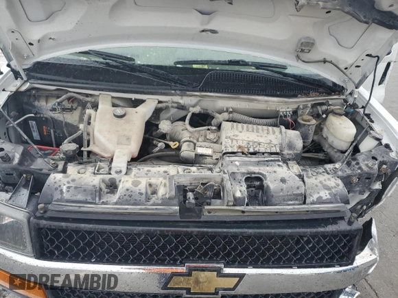 2020 Chevrolet Express Passenger LT with VIN 1GAZGPFG5L1188604, listed as a Copart auction lot 56283275 with 103,635 mi miles and Salvage title. Bid and sale history available at DreamBid. Image 12.
