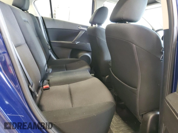 2013 Mazda 3 i Touring with VIN JM1BL1V74D1806760, listed as a Copart auction lot 52550655 with 134,383 mi miles and Clean Title. Bid and sale history available at DreamBid. Image 10.