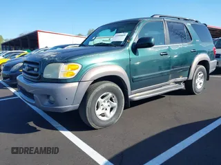 2002 Toyota Sequoia SR5 with VIN 5TDZT34A82S071997, listed as a IAAI auction lot 41995669 with 258,869 mi miles and . Bid and sale history available at carsss.com. Image 2.