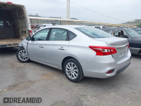 2019 Nissan Sentra SV with VIN 3N1AB7AP7KL618363, listed as a IAAI auction lot 42094721 with 80,460 mi miles and . Bid and sale history available at DreamBid. Image 3.