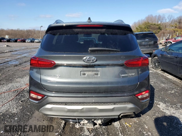 2020 Hyundai Santa Fe Limited with VIN 5NMS5CAA2LH164325, listed as a Copart auction lot 73631442 with 71,938 mi miles. Bid and sale history available at carsss.com. Image 6.