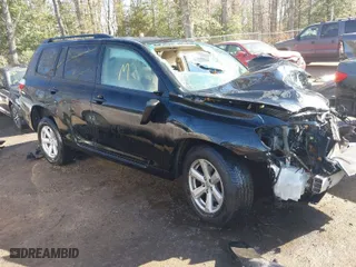 2008 Toyota Highlander with VIN JTEDS41A182054977, listed as a IAAI auction lot 41755569 with 1 mi miles. Bid and sale history available at carsss.com. Image 1.