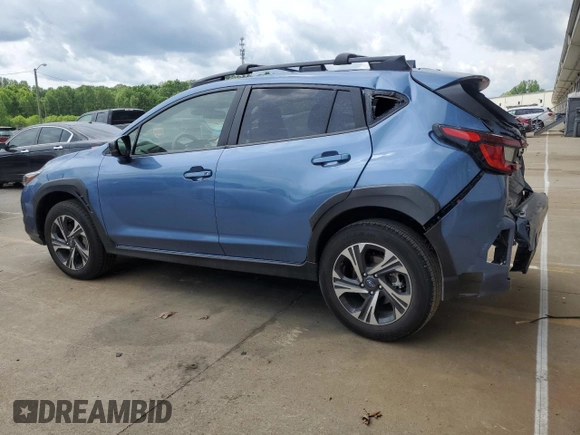 2024 Subaru Crosstrek Premium z VIN JF2GUADC1RH382715, wystawiony jako Copart lot #55476855 z przebiegiem 17 919 mil mil oraz Szkoda całkowita • Salvage title. Historia ofert i sprzedaży dostępna na DreamBid. Obrazek 2.
