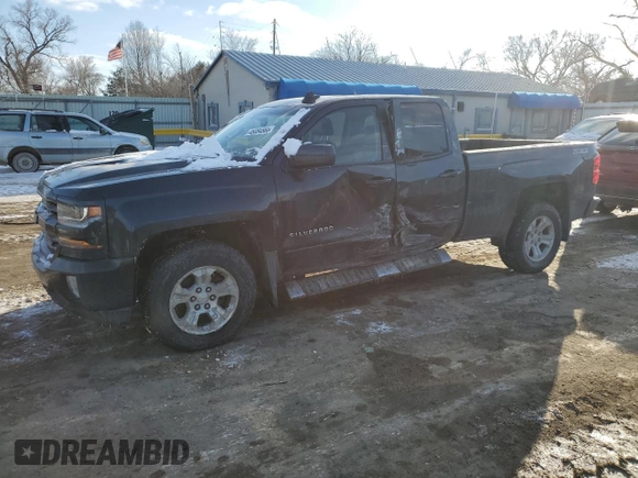 2017 Chevrolet Silverado 1500 LT with VIN 1GCVKREC8HZ223773, listed as a Copart auction lot 46084865 with 135,279 mi miles and Salvage Title. Bid and sale history available at DreamBid. Image 1.