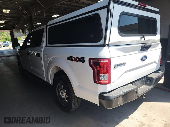 2017 Ford F-150 XL with VIN 1FTEW1EF1HKD55475, listed as a IAAI auction lot 42843480 with 228,497 mi miles and . Bid and sale history available at DreamBid. Image 9.