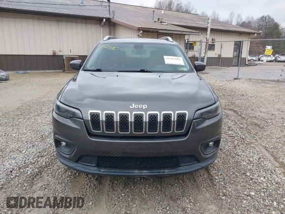 2019 Jeep Cherokee Latitude Plus with VIN 1C4PJMLB0KD191740, listed as a IAAI auction lot 41585682 with 91,755 mi miles. Bid and sale history available at carsss.com. Image 11.