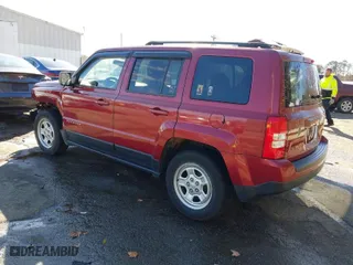 2016 Jeep Patriot Sport with VIN 1C4NJPBB4GD526404, listed as a IAAI auction lot 41743884 with 126,740 mi miles. Bid and sale history available at carsss.com. Image 3.