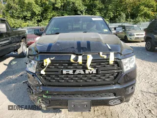 2023 Ram 1500 Big Horn with VIN 1C6SRFBT3PN621388, listed as a Copart auction lot 71449024 with 18,031 mi miles and Salvage Title. Bid and sale history available at carsss.com. Image 5.